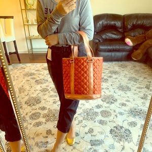 Jacobs by Marc Jacobs quilted metallic bag